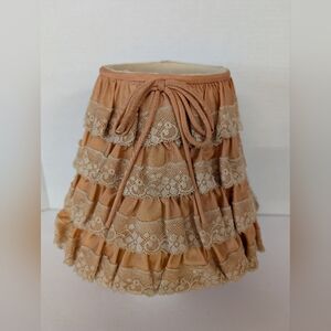 Vintage Lamp Shade That Clips On To The Light Bulb